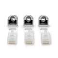 Miniatyrbillede 1 af 9: Nedis RJ45-stik | Han | Solid UTP CAT6 | Lige | Guldplateret | 10 stk. | PVC | Grå | Box
