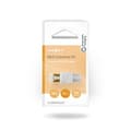Miniatyrbillede 4 af 5: Nedis RJ45-stik | Han | Solid UTP CAT5 | Lige | Guldplateret | 10 stk. | PVC | Gennemsigtig / Grå | Box