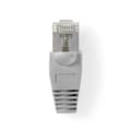 Miniatyrbillede 2 af 5: Nedis RJ45-stik | Han | Solid UTP CAT5 | Lige | Guldplateret | 10 stk. | PVC | Gennemsigtig / Grå | Box