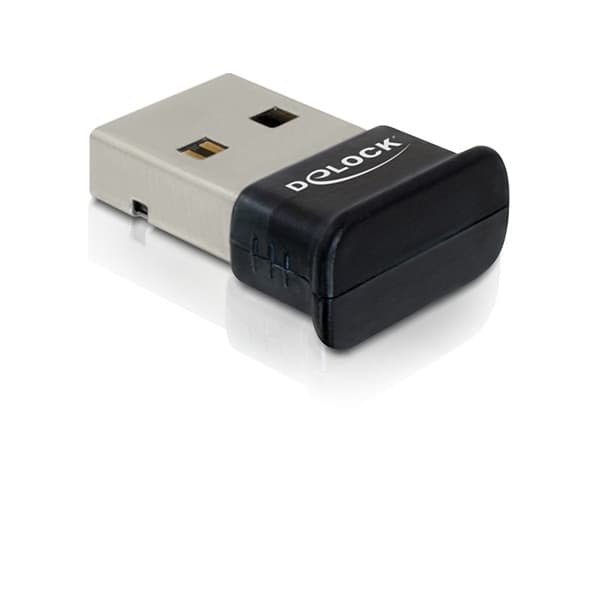DeLOCK Bluetooth 4.0 klasse 2(10m), USB 2.0, 3 Mb/s,  sort