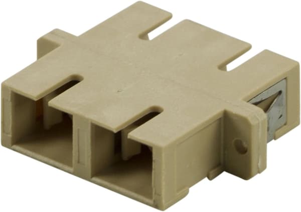 DELTACO hætte, fiber, SC-SC, multimode, duplex, keramisk, plast