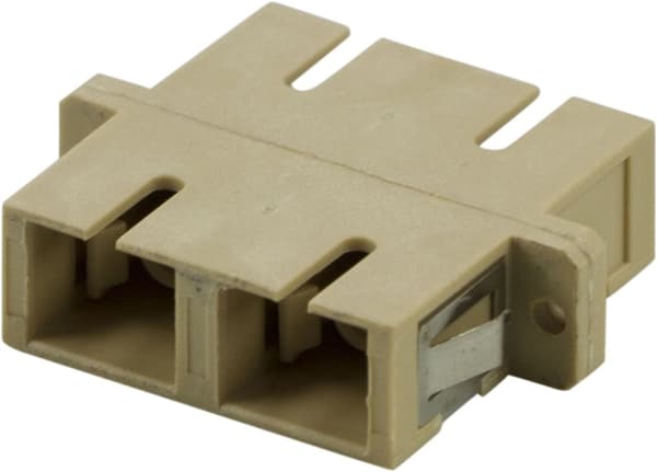 DELTACO hætte, fiber, SC-SC, multimode, duplex, keramisk, plast