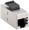 Miniatyrbillede 4 af 4: Goobay Keystone modul RJ45-kobling/forbindelse CAT 5e, STP 15,95 mm bred, 2x RJ45-hunstik (8P8C)