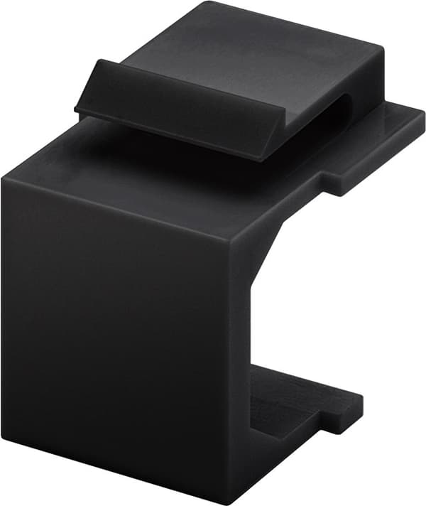Goobay Keystone-skydd (4-pack), svart avsedda att användas som dammskydd