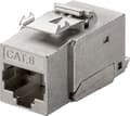 Miniatyrbillede 1 af 5: Goobay Keystone modul RJ45 CAT 6, STP, 250 MHz 17,0 mm bred, krokodilletype, til værktøjsfri IDC-montering, snap-in-system