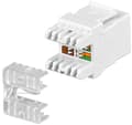 Miniatyrbilde 4 av 4: Goobay Keystone-modul RJ45 CAT 5e, UTP, 100 MHz, 20 mm bred, RJ45-kontakt (8P8C).