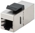 Miniatyrbild 1 av 4: Goobay Keystone-modul RJ45-koppling CAT 6, STP 15,9 mm bred, 2 st. RJ45-uttag (8P8C)