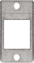 Miniatyrbillede 4 af 8: Goobay Keystone-beslag til montering af enhed og hus egnet til Keystone-port med 19,2 x 14,9 mm