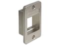 Miniatyrbillede 1 af 8: Goobay Keystone-beslag til montering af enhed og hus egnet til Keystone-port med 19,2 x 14,9 mm
