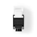 Miniatyrbild 6 av 11: Nedis Keystone | CAT6 | RJ45 Hona | U/UTP | ABS | Låda
