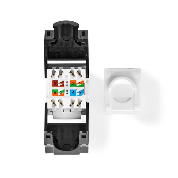 Nedis Keystone | CAT6a | RJ45 Hun | U/UTP | ABS | Box