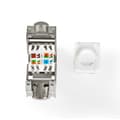 Miniatyrbilde 10 av 11: Nedis Keystone | CAT7 | RJ45 Hun | S/FTP | Metall | Boks
