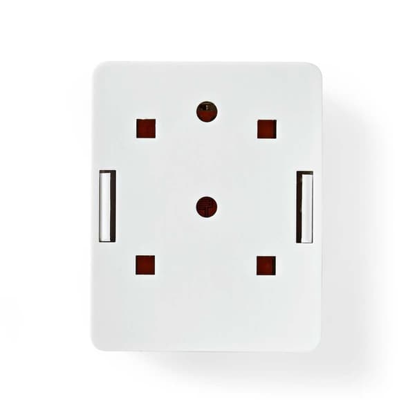 Nedis Verkon seinärasia | Seinällä | 1-Port port(s) | STP CAT6 | Suora | Naaras | Kullattu | PVC | Valkoinen | Laatikko