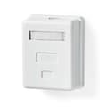 Pikkukuva 7 / 9: Nedis Verkon seinärasia | Seinällä | 1-Port port(s) | STP CAT6 | Suora | Naaras | Kullattu | PVC | Valkoinen | Laatikko