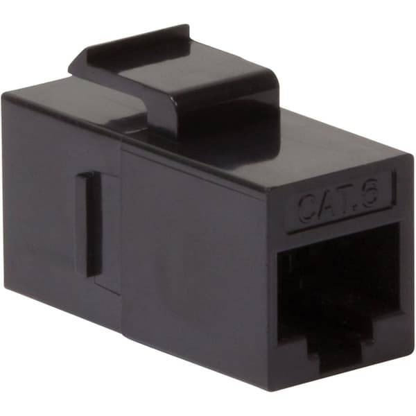 LogiLink Keystone-skarvdon Cat6 UTP 2 x RJ45 Svart