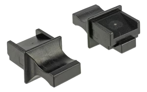 DeLOCK Dust Cover for RJ45 jack with grip 10 pieces black