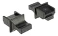 Miniatyrbild 1 av 2: DeLOCK Dust Cover for RJ45 jack with grip 10 pieces black