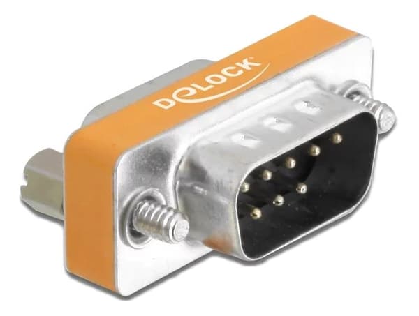 DeLOCK D-Sub 9 pin male > D-Sub 9 pin female Null Modem