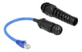 Miniatyrbillede 1 af 2: DeLOCK Cable RJ45 plug to RJ45 jack Cat.6 waterproof w/ cable gland