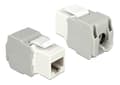Miniatyrbillede 2 af 2: DeLOCK Keystone Module RJ45 jack > LSA Cat.6 UTP white
