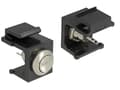 Miniatyrbilde 1 av 2: DeLOCK Keystone Trykknapp svart