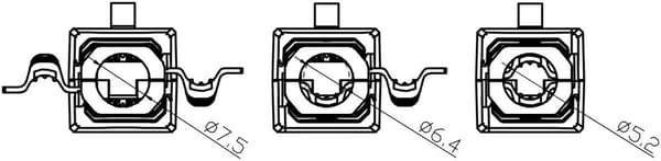 Goobay Cat5e UTP "værktøjsfrit" RJ45-stik