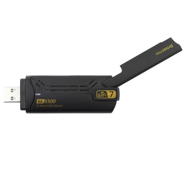 BE6500 Driver gratis 6500M Tri Band WiFi 7 USB 3.0 trådløs nettverkskortadapter