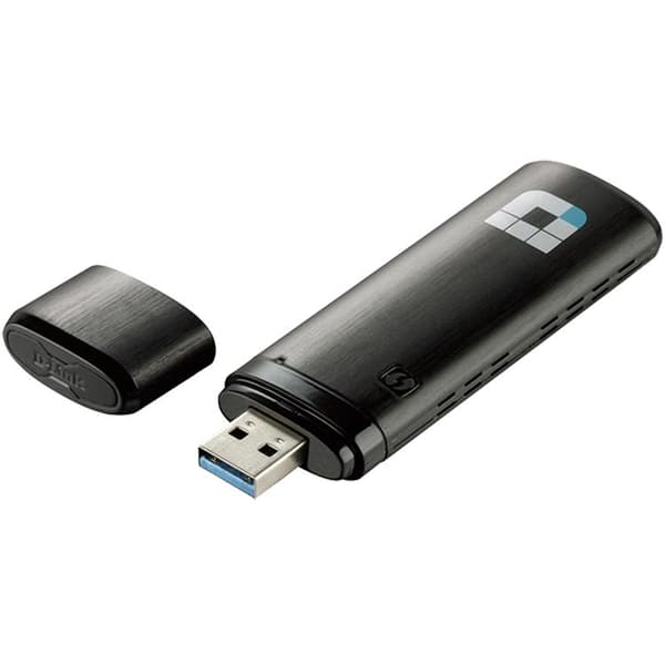 D-Link WiFi USB-adapter AC1300 DWA-182 Svart