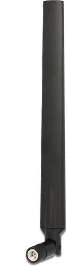 DeLOCK WLAN antenne RP-SMA han, 3-5 dBi, 2,4/5GHz, rundstrålende, sor