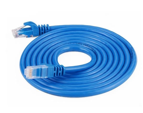 200 cm Cat5e 1000 Mbps Ethernet / Verkkokaapeli - Sininen