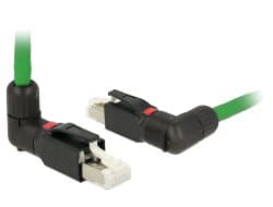 RJ45 Plug field assembly Cat.5e PROFINET angled