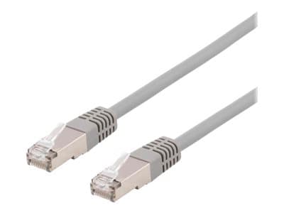 DELTACO STP-62AU - Koblingskabel - RJ-45 (hann) til RJ-45 (hann) - 2 m - foliebelagt uskjermet tvinnet kabelpar (F/UTP) - CAT 6a - halogenfri, formst