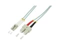 Miniatyrbilde 3 av 4: LogiLink 2m, LC - SC, 2m, OM3, LC, SC