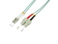 Miniatyrbilde 1 av 4: LogiLink 2m, LC - SC, 2m, OM3, LC, SC
