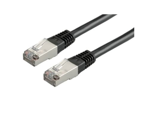 ROLINE RJ-45, 2 m, 2 m, Cat6, S/FTP (S-STP), RJ-45, RJ-45, Sort