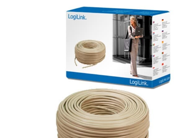 LogiLink - Irtokaapeli - 100 m - UTP - CAT 6