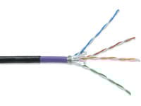 DIGITUS - Bulk-kaapeli - 1000 m - SFTP, PiMF - CAT 7 - ulkokäyttöön, kiinteä - musta, RAL 9005