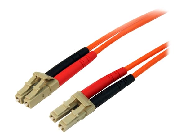 StarTech.com 2m valokaapeli - Multimode Duplex 50/125 - LSZH - LC/LC - OM2 - LC-LC-kuitukaapeli (50FIBLC2) - Verkkokaapeli - LC-monimodikaapeli (uros