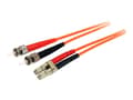Miniatyrbilde 1 av 5: StarTech.com FIBLCST3 fiberoptisk kabel 3 m LC ST OM1 Oransje