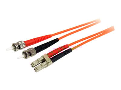 StarTech.com FIBLCST3 fiberoptisk kabel 3 m LC ST OM1 Oransje