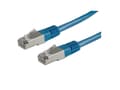 Miniatyrbilde 1 av 5: ROLINE 21.15.1324, 0,5 m, Cat6, S/FTP (S-STP), RJ-45, RJ-45, Blå
