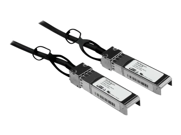 StarTech.com Cisco SFP-H10GB-CU3M-kompatibel passiv SFP+ 10-Gigabit ethernet-twinaxkabel för direktanslutning (10 GbE) - 3 m