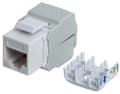 Miniatyrbilde 5 av 5: Intellinet Keystone Jack, Cat6, UTP, Toolless, White - Trapes-jakk - CAT 6 - STP - hvit - 1 port