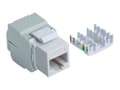 Miniatyrbilde 2 av 5: Intellinet Keystone Jack, Cat6, UTP, Toolless, White - Trapes-jakk - CAT 6 - STP - hvit - 1 port
