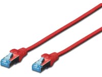 DIGITUS Ecoline - Koblingskabel - RJ-45 (hann) til RJ-45 (hann) - 2 m - SFTP - CAT 5e - rød
