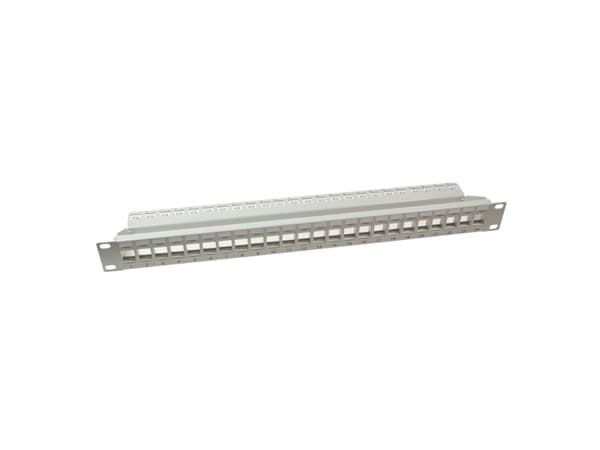 LogiLink NK4044, Grå, Metall, Rackmontering, 1U, RoHS, 480 mm