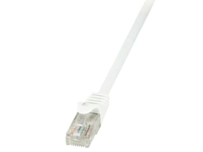 LogiLink EconLine - Koblingskabel - RJ-45 (hann) til RJ-45 (hann) - 3 m - UTP - CAT 6 - hvit