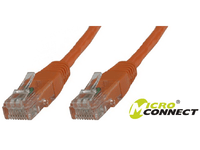 MicroConnect - Nettverkskabel - RJ-45 (hann) til RJ-45 (hann) - 15 m - UTP - CAT 6 - oransje