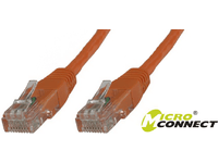 MicroConnect - Nettverkskabel - RJ-45 (hann) til RJ-45 (hann) - 15 m - UTP - CAT 6 - oransje