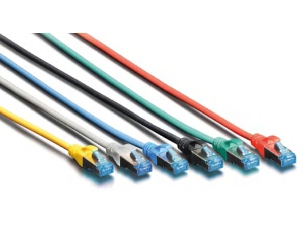 DIGITUS Ecoline - Liitäntäkaapeli - RJ-45 (han) til RJ-45 (han) - 2 m - SFTP - CAT 5e - blå - sininen